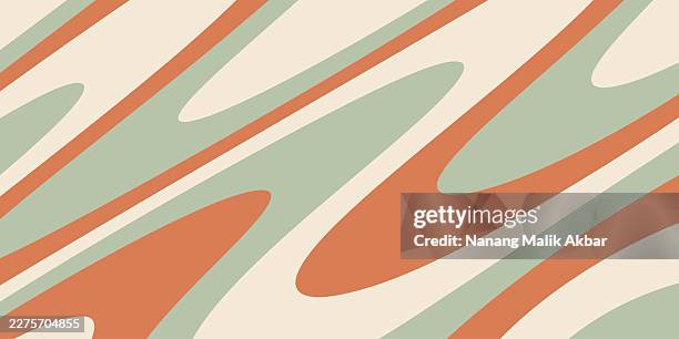 colorful wavy lines for background design - dark marble texture stock illustrations