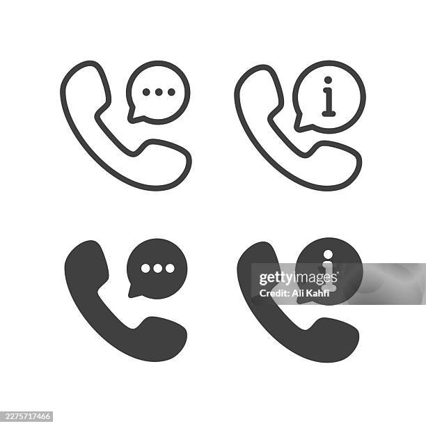 info icon. solid and line simple icon series - get in touch stock illustrations