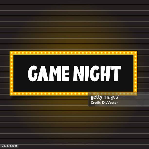 game night banner concept - price match stock illustrations