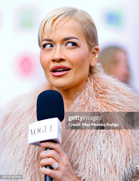Rita Ora attends The King's Trust 50th Anniversary Celebration at The Royal Albert Hall on May 11, 2026 in London, England. The King's Trust,...