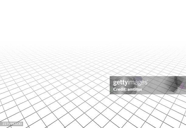 vanishing grid - on the same page stock illustrations