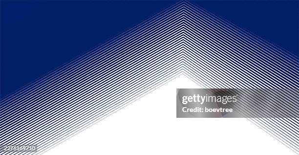 smooth chance speed line - thick arrow stock illustrations
