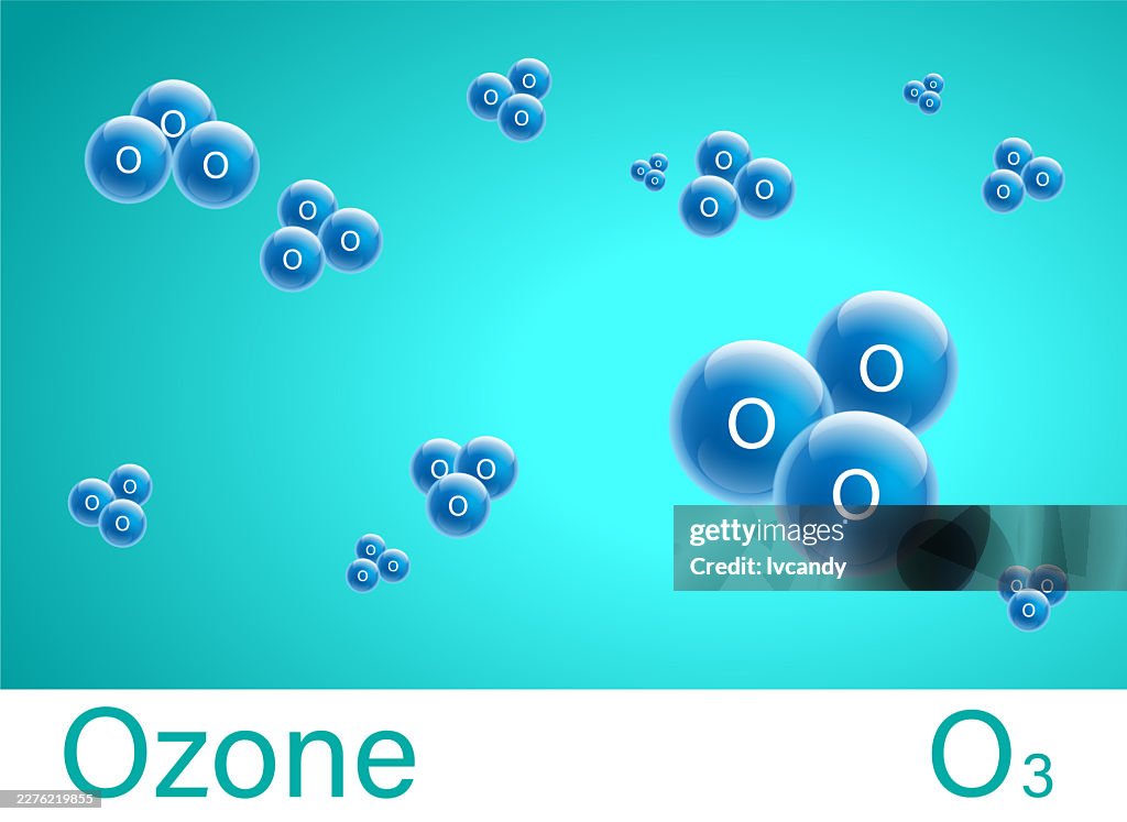 Molecule-O3(Ozone)