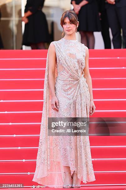 Daisy Edgar-Jones attends the "Fjord" screening during the 79th annual Cannes Film Festival at Palais des Festivals on May 18, 2026 in Cannes, France.