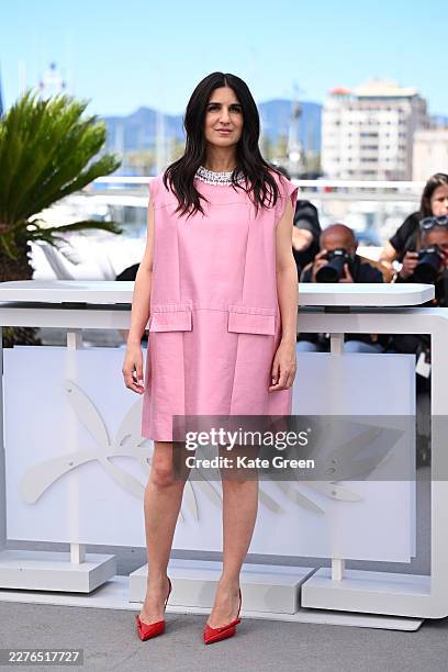 Géraldine Nakache poses during the "Si Tu Penses Bien" photocall at the 79th annual Cannes Film Festival at Palais des Festivals on May 16, 2026 in...