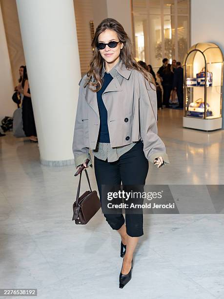Barbara Palvin is seen at the Hotel Martinez during the 79th annual Cannes Film Festival on May 16, 2026 in Cannes, France.