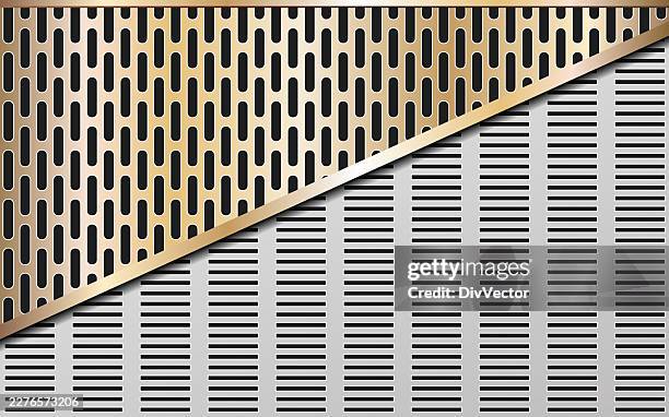 metallic design background pattern - titanium stock illustrations