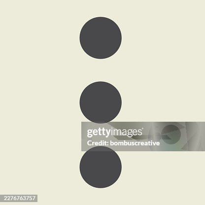 Dot Icon Vector Desing Dot Icon Vector Desing