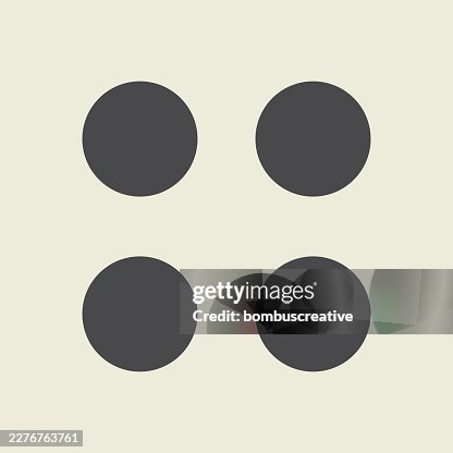 Dot Icon Vector Desing Dot Icon Vector Desing