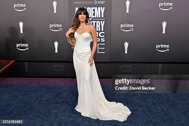 Ella Langley attends the 61st Academy of Country Music Awards at MGM Grand Garden Arena on May 17, 2026 in Las Vegas, Nevada.