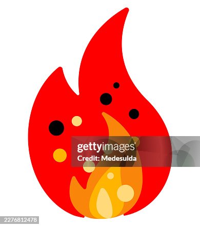 Fire Flame Icon. Fire Flame Icon.