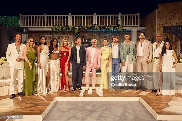 Season:10 -- Pictured: Ben Waddell, Bailey Taylor, Mia Calabrese, Ciara Miller, Lindsay Hubbard, Kyle Cooke, Andy Cohen, Amanda Batula, Carl Radke,...