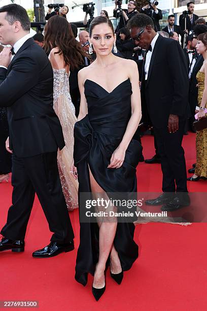 Olivia Palermo attends the "Fjord" screening during the 79th annual Cannes Film Festival at Palais des Festivals on May 18, 2026 in Cannes, France.