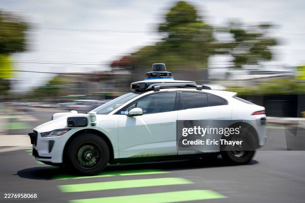 Waymo Vehicles in Santa Monica Waymo Vehicles in Santa Monica
