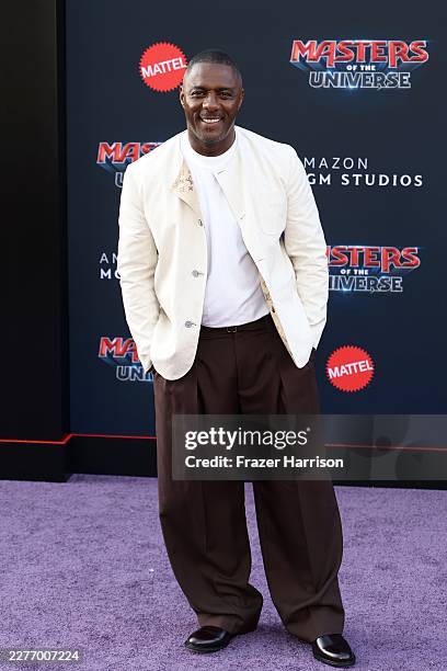 Idris Elba attends the Los Angeles Premiere of Amazon MGM Studios "Masters Of The Universe" at TCL Chinese Theatre on May 18, 2026 in Hollywood,...