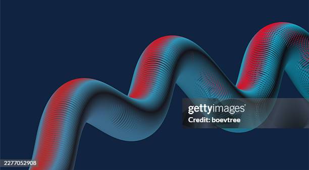 wave tube - fibre cable stock illustrations