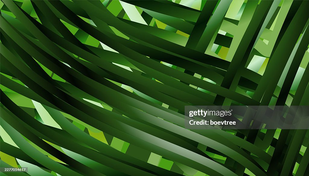 Abstract gradient chaos lines background