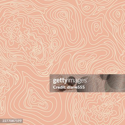 Topographical Map Seamless Background Pattern Topographical Map Seamless Background Pattern