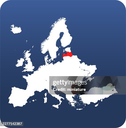 Latvia map Latvia map