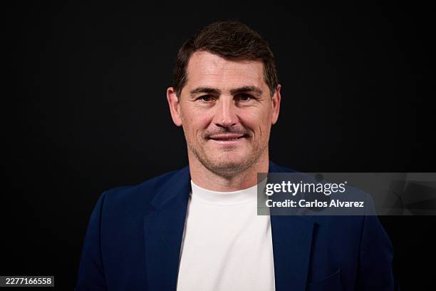 Iker Casillas attends the launch of the new limited-edition Hublot Bang Reloaded Kylian Mbappé watch at the Cibeles Palace on May 19, 2026 in Madrid,...