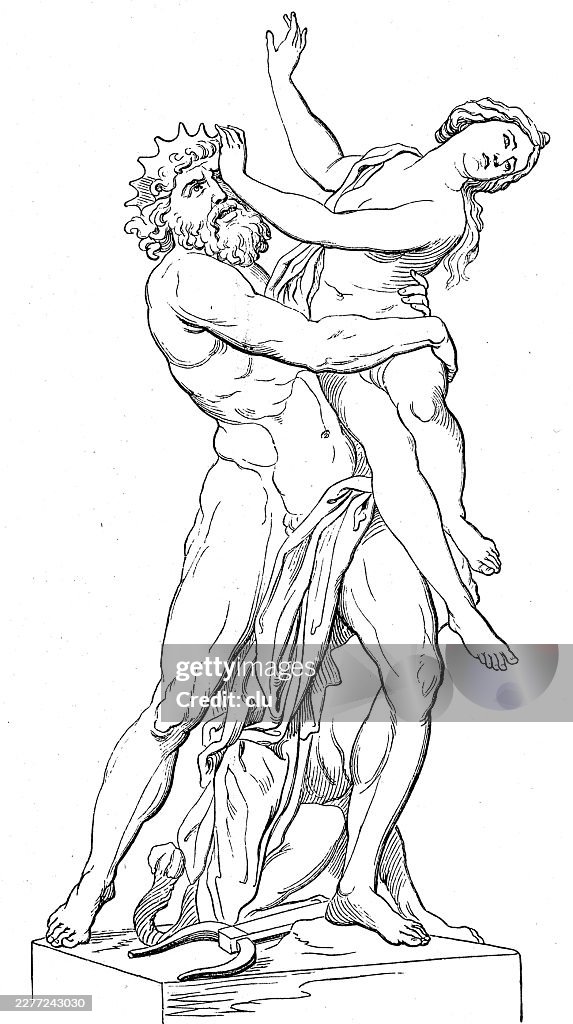 The Rape of Proserpina by Bernini — Pluto seizes the struggling goddess as Baroque sculpture turns myth into a violent moment of movement and resistance