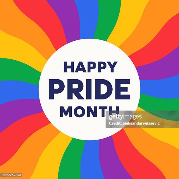 lgbt rainbow flag frame background - pride flag background stock illustrations