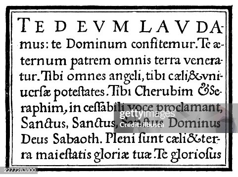Latin Script, 16th century Latin Script, 16th century