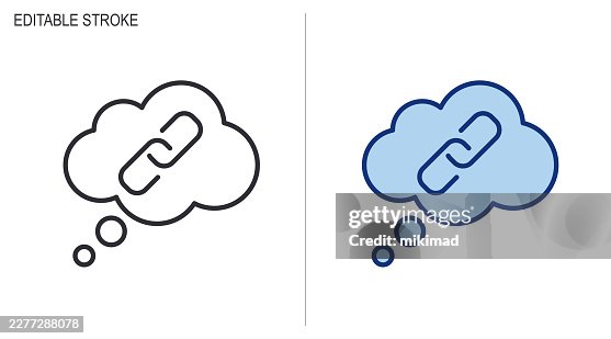 Networking and Link Symbol Vector. Editable stroke. Vector, EPS10 Networking and Link Symbol Vector. Editable stroke. Vector, EPS10