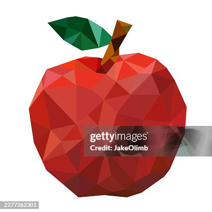 Apple Low Poly Apple Low Poly