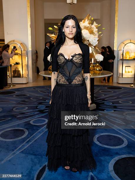 Gabbriette Bechtel is seen at the Hotel Martinez during the 79th annual Cannes Film Festival on May 20, 2026 in Cannes, France.