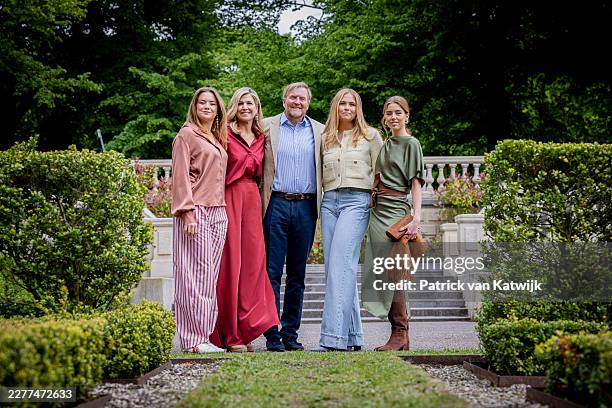 Princess Ariane of The Netherlands, Queen Maxima of The Netherlands, King Willem-Alexander of The Netherlands, Princess Amalia of The Netherlands and...