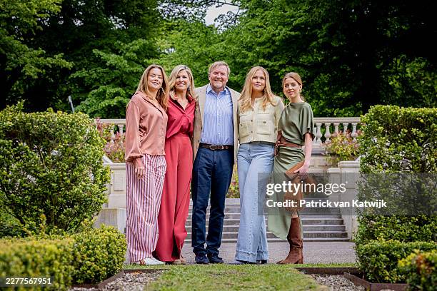 Princess Ariane of The Netherlands, Queen Maxima of The Netherlands, King Willem-Alexander of The Netherlands, Princess Amalia of The Netherlands and...