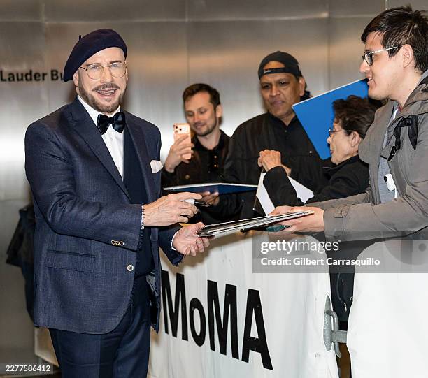 Actor/director John Travolta attends the Apple Original Films' "Propeller One-Way Night Coach" New York Premiere at Museum of Modern Art on May 21,...