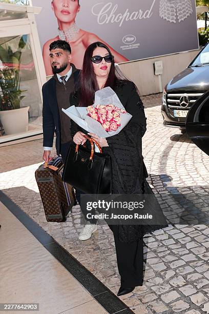 Aishwarya Rai is seen during the 79th annual Cannes Film Festival on May 22, 2026 in Cannes, France.