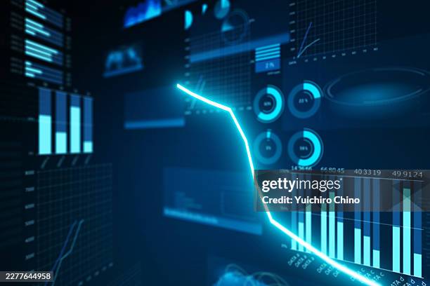 growing chart and business data - low rate stock pictures, royalty-free photos & images