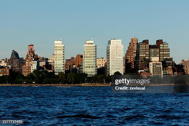 west village waterfront - west village stock pictures, royalty-free photos & images