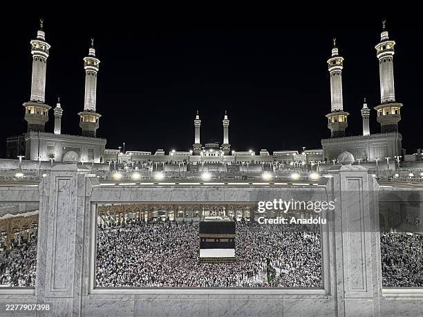 More than 1.7 million Muslims complete the Hajj and become pilgrims on the first day of Eid al-Adha in Mecca, Saudi Arabia on May 27, 2026.