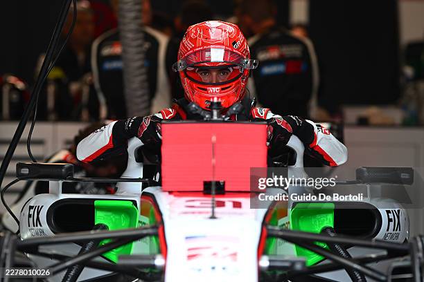 Esteban Ocon of France and Haas F1 prepares to drive in the garage prior to the F1 Grand Prix of Canada at Circuit Gilles-Villeneuve on May 24, 2026...