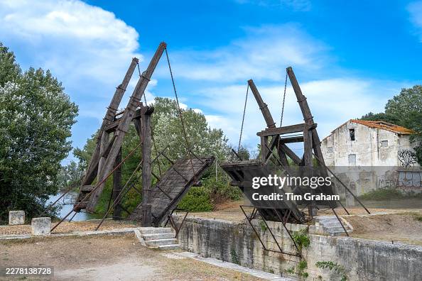 Langlois Bridge Painted by Van Gogh, Arles, France Langlois Bridge Painted by Van Gogh, Arles, France