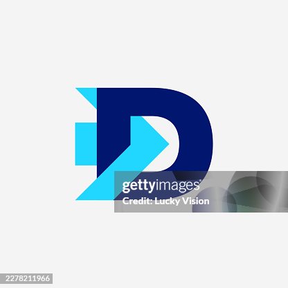 Fast Express D Initial Logo designs concept vector, Financial Logo Concept With Growth Arrow Sign and Economic Development Symbol Vector stock illustration Fast Express D Initial Logo designs concept vector, Financial Logo Concept With Growth Arrow Sign and Economic Development Symbol Vector stock illustration