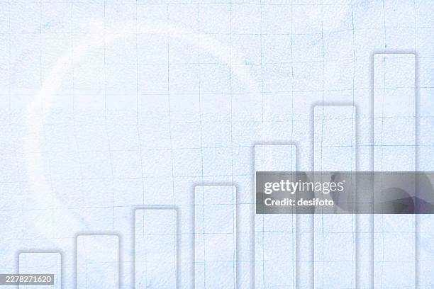 upward moving bar graph for success, win, business growth strategy over faded light blue textured old retro cartoon background - mindset stock illustrations
