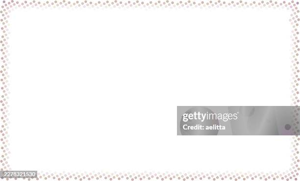 abstract background with a dot-pattern border. - white lab background stock illustrations