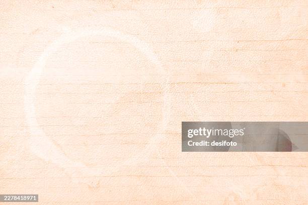 old rough rustic grainy full frame all over striped pattern stained retro vintage lined paper page with a circle as tea cup stain on textured beige light brown vector background like ancient manuscript, historical backdrop with distorted uneven lines - leather journal stock illustrations