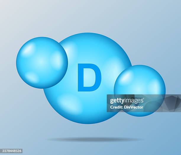 vitamin d illustration - vitamin d stock illustrations