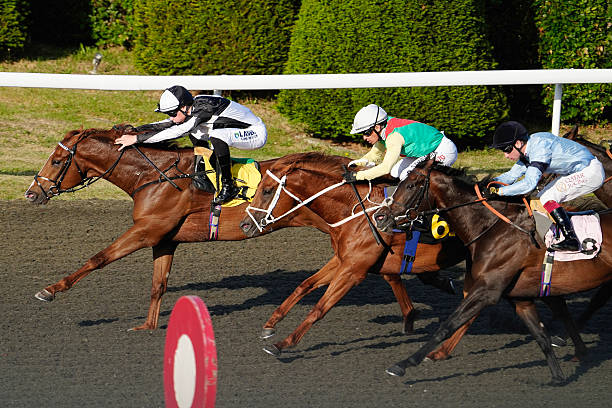 Billy Loughnane riding Erudition win The Try Unibet's New Smartview Racecards Novice Stakes at Kempton Park on May 27, 2026 in Sunbury, England.