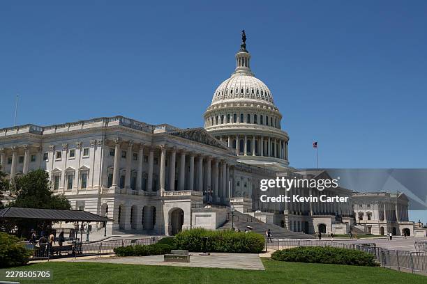 The U.S. Capitol Building is seen on a clear, spring day on May 30, 2026 in Washington, DC.