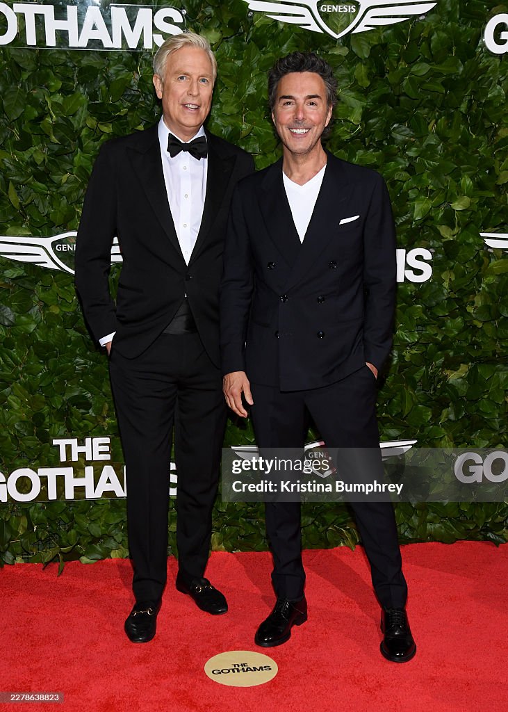 Jeffrey Sharp Jeffrey Sharp and Shawn Levy at The 2026 Gotham Television Awards on ...