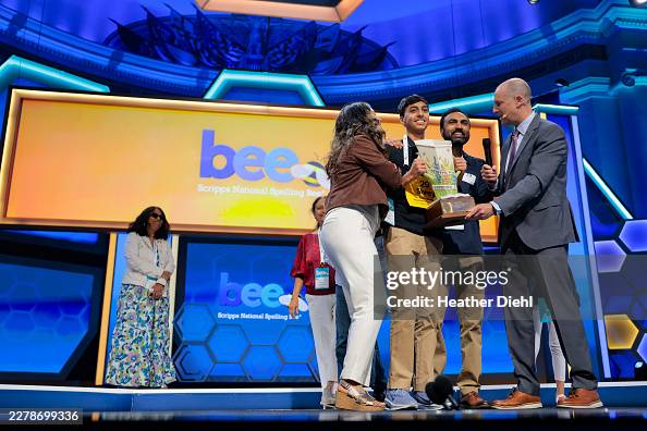 National Spelling Bee Finalists Compete For The Championship National Spelling Bee Finalists Compete For The Championship