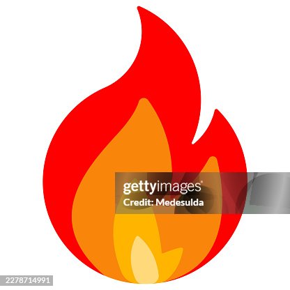 Fire Flame Icon. Fire Flame Icon.