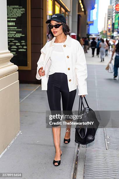 Tessa Thompson is seen in Midtown on May 29, 2026 in New York City.